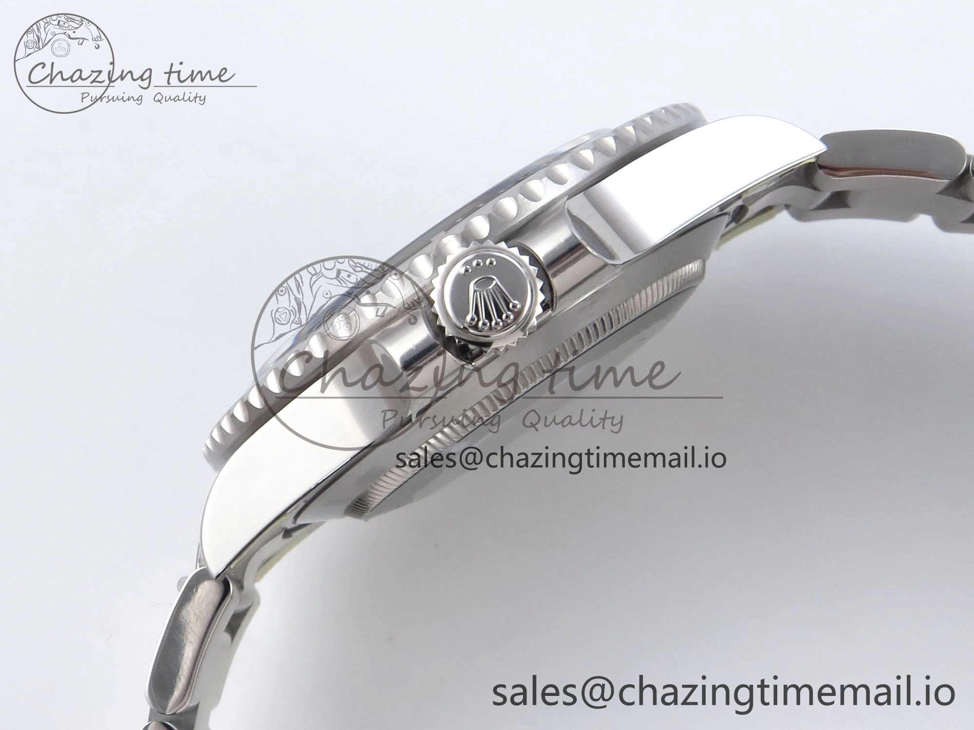 Submariner 41mm 124060 No Date VSF 1:1 Best Edition Black Ceramic on SS Bracelet VS3230