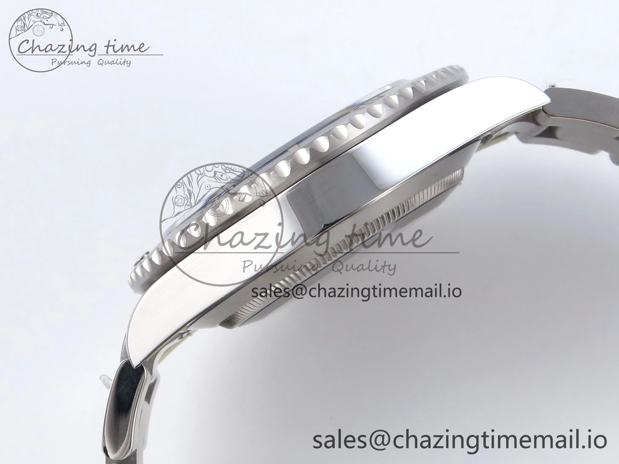 Submariner 41mm 124060 No Date VSF 1:1 Best Edition Black Ceramic on SS Bracelet VS3230