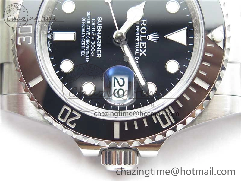 Submariner 41mm 126610 LN 904L Steel ‘Green Maker’ 1:1 Best Edition A2824