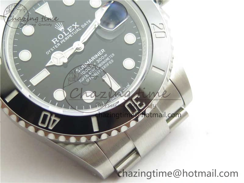 Submariner 41mm 126610 LN 904L Steel ‘Green Maker’ 1:1 Best Edition A2824