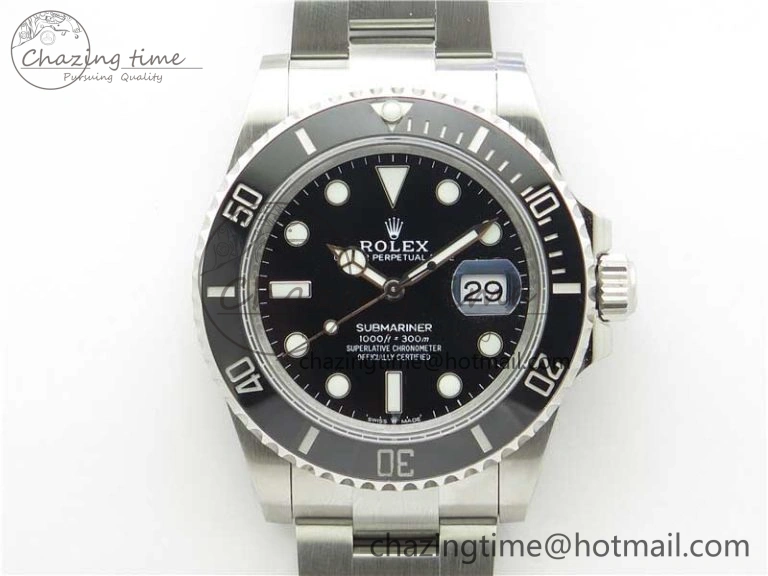 Submariner 41mm 126610 LN 904L Steel ‘Green Maker’ 1:1 Best Edition A2824