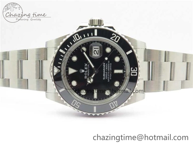 Submariner 41mm 126610 LN BP Maker Black Dial on SS Bracelet A2813