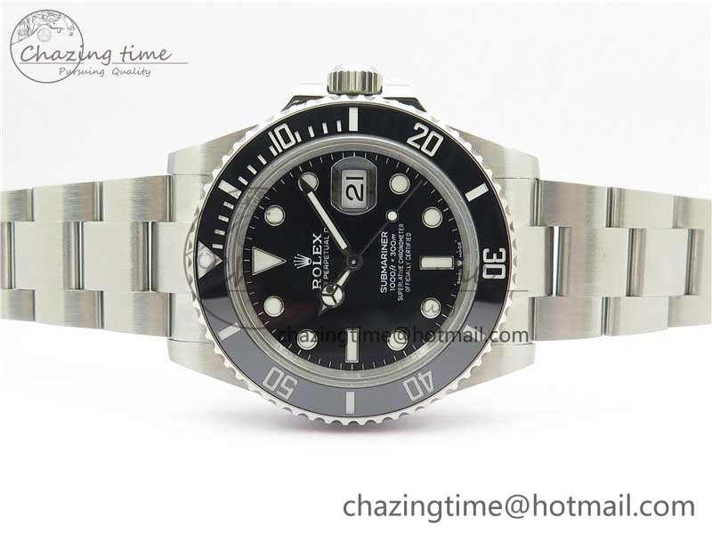 Submariner 41mm 126610 LN BP Maker Black Dial on SS Bracelet A3235