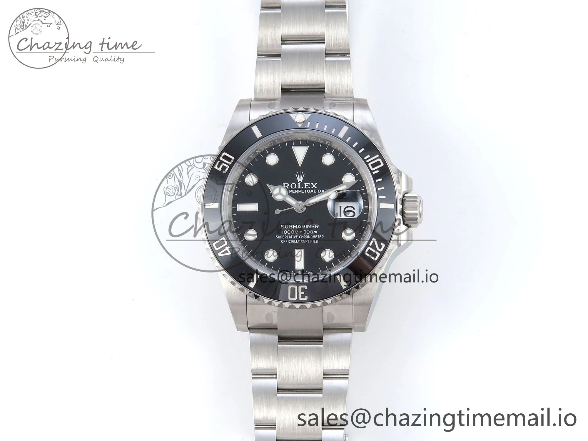 Submariner 41mm 126610 LN Black 904L Steel QF+ 1:1 Best Edition VR3235