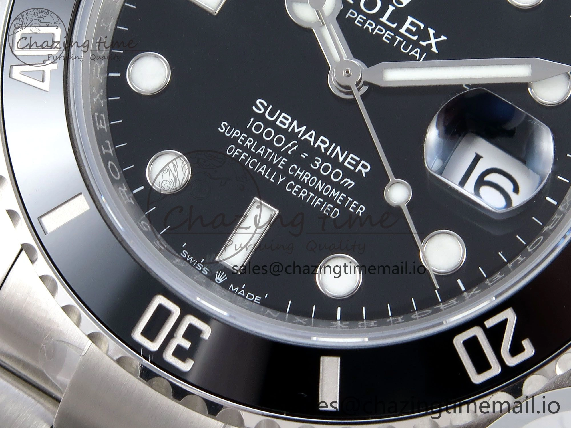 Submariner 41mm 126610 LN Black 904L Steel QF+ 1:1 Best Edition VR3235