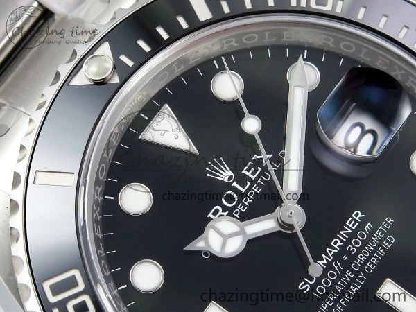 Submariner 41mm 126610 LN Black Ceramic 904L Steel Clean 1:1 Best Edition VR3235