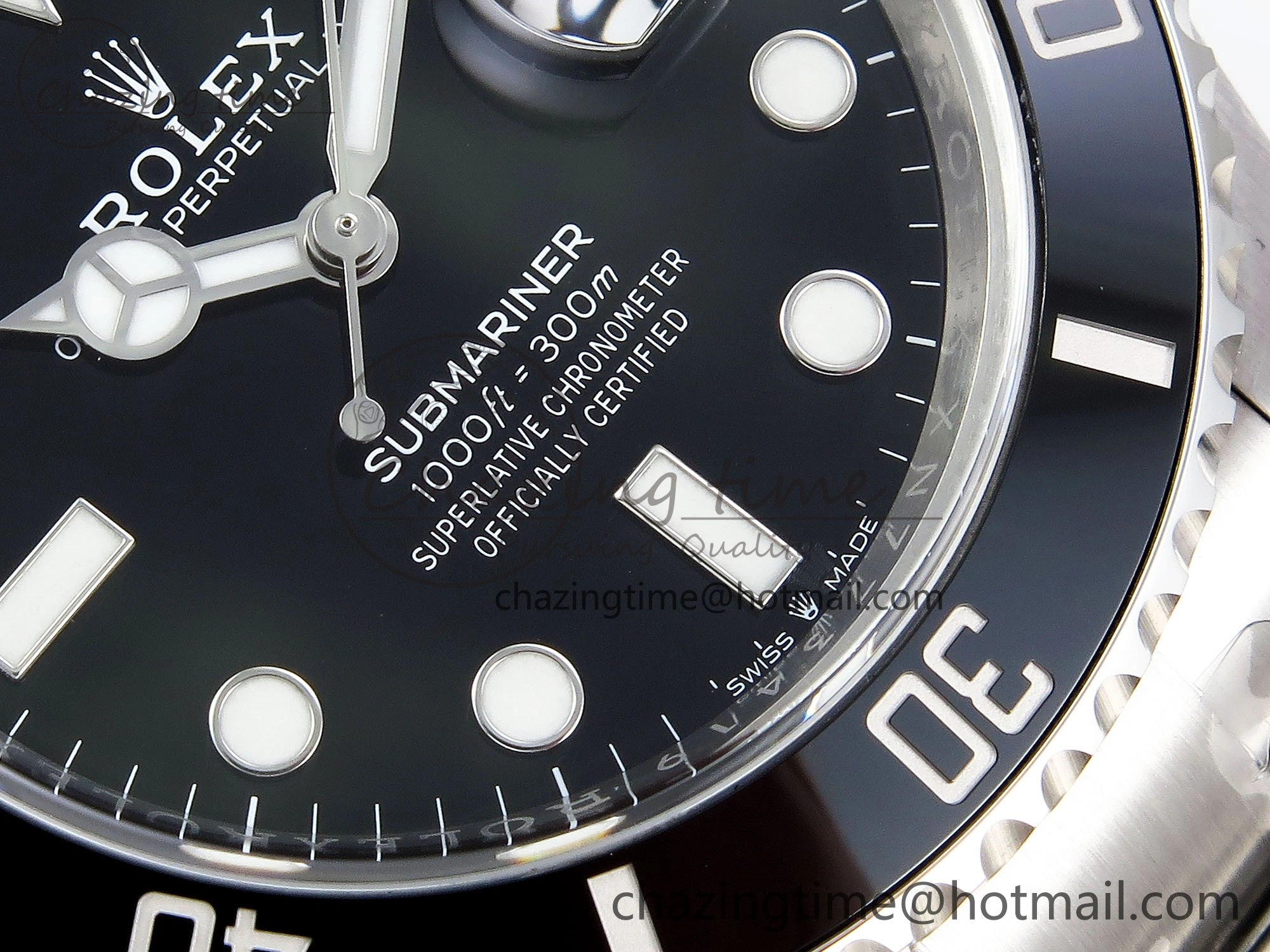 Submariner 41mm 126610 LN Black Ceramic 904L Steel Clean 1:1 Best Edition VR3235