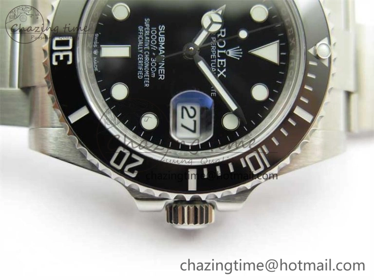 Submariner 41mm 126610 LN Black Ceramic 904L Steel MIF 1:1 Best Edition VR3235