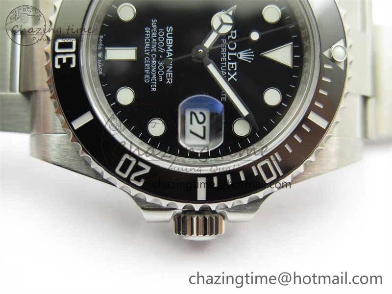 Submariner 41mm 126610 LN Black Ceramic 904L Steel MIF 1:1 Best Edition VR3235