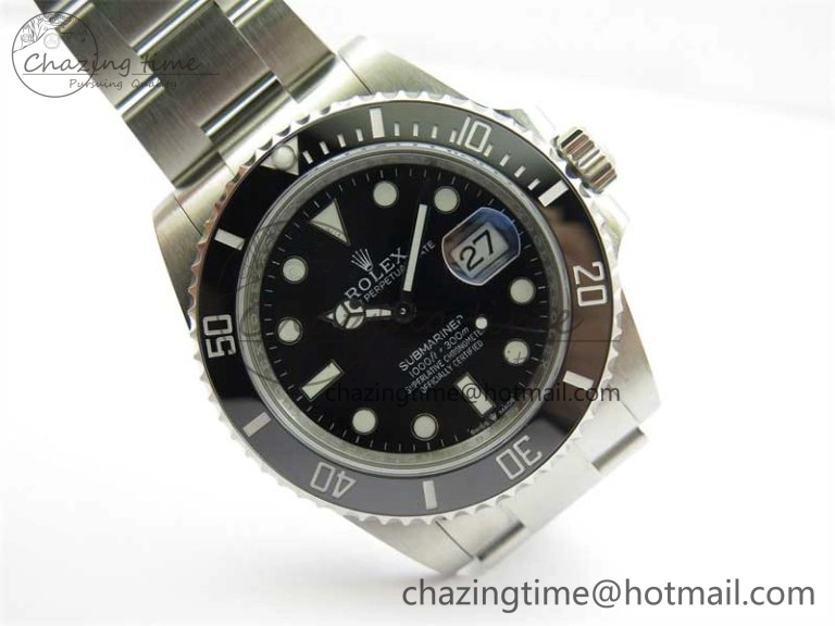 Submariner 41mm 126610 LN Black Ceramic 904L Steel MIF 1:1 Best Edition VR3235