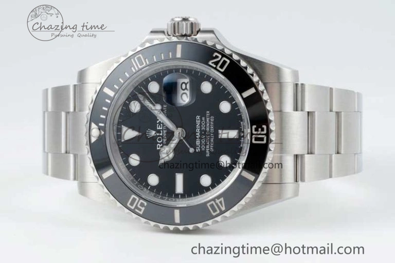 Submariner 41mm 126610 LN Black Ceramic 904L Steel NTF 1:1 Best Edition VR3235