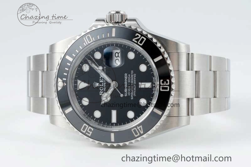 Submariner 41mm 126610 LN Black Ceramic 904L Steel NTF 1:1 Best Edition VR3235