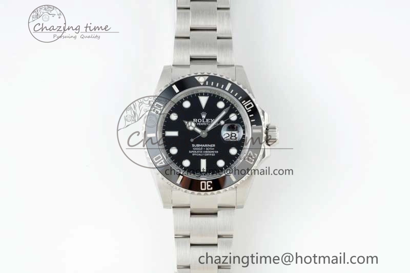 Submariner 41mm 126610 LN Black Ceramic 904L Steel NTF 1:1 Best Edition VR3235
