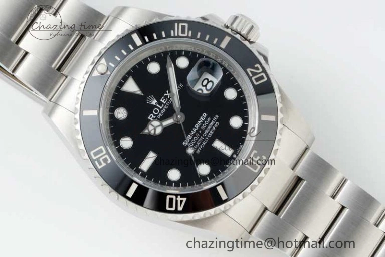 Submariner 41mm 126610 LN Black Ceramic 904L Steel NTF 1:1 Best Edition VR3235