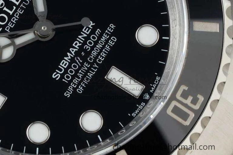 Submariner 41mm 126610 LN Black Ceramic 904L Steel NTF 1:1 Best Edition VR3235