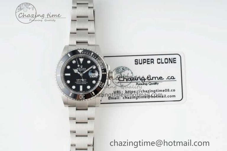 Submariner 41mm 126610 LN Black Ceramic 904L Steel NTF 1:1 Best Edition VR3235