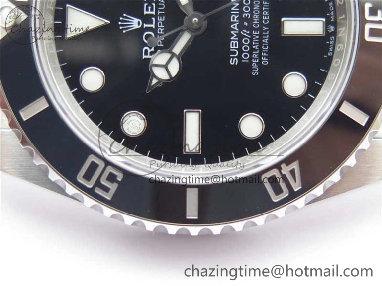 Submariner 41mm 126610 LN Black Ceramic 904L Steel RF 1:1 Best Edition RF3235