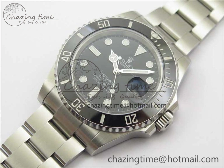 Submariner 41mm 126610 LN Black Ceramic 904L Steel RF 1:1 Best Edition RF3235