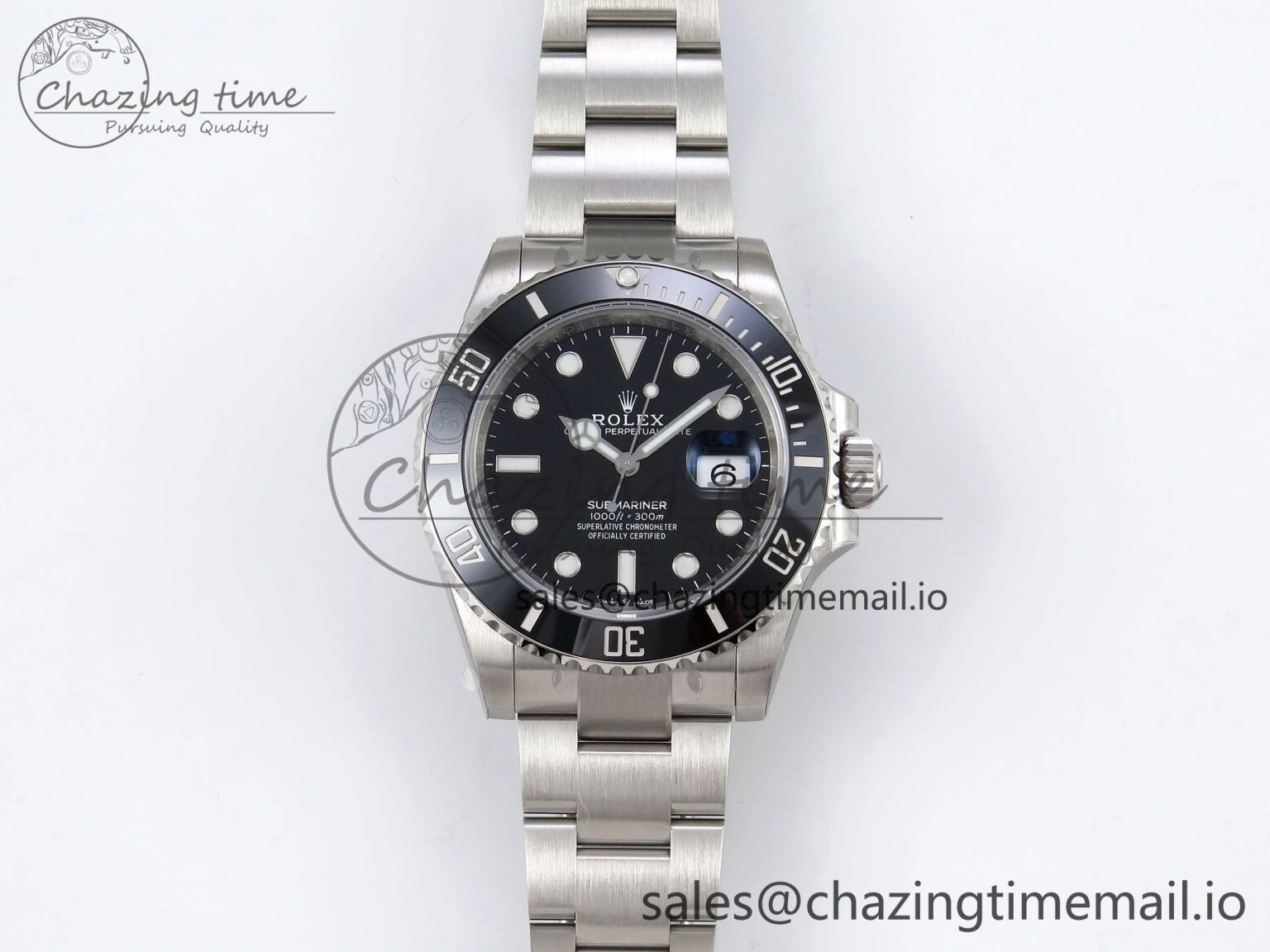 Submariner 41mm 126610 LN Black Ceramic 904L Steel VSF 1:1 Best Edition VS3235