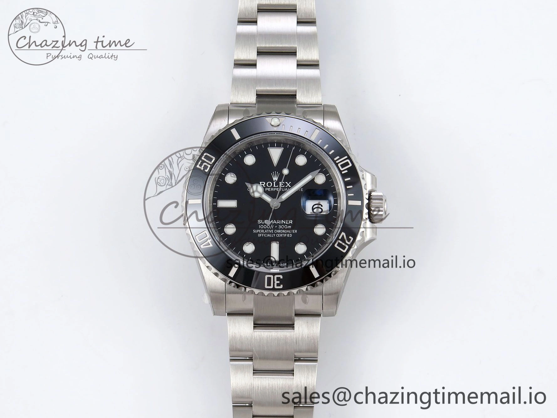 Submariner 41mm 126610 LN Black Ceramic 904L Steel VSF 1:1 Best Edition VS3235