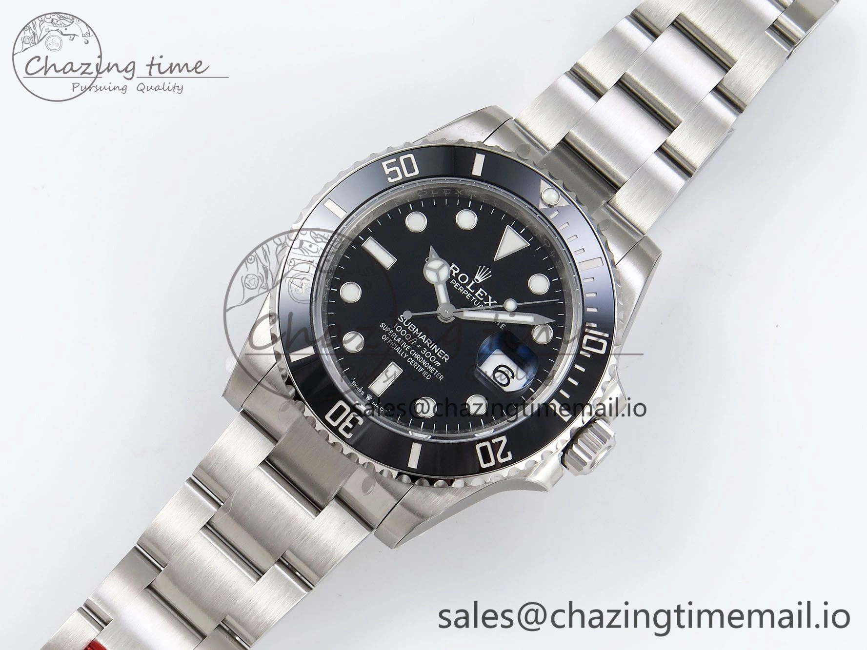 Submariner 41mm 126610 LN Black Ceramic 904L Steel VSF 1:1 Best Edition VS3235