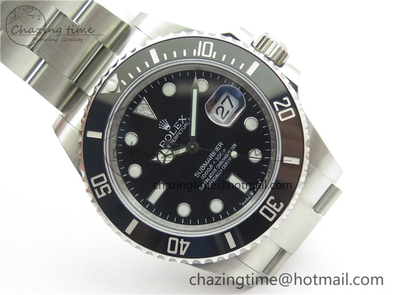 Submariner 41mm 126610 LN Black Ceramic 904L Steel VVSF 1:1 Best Edition A3235