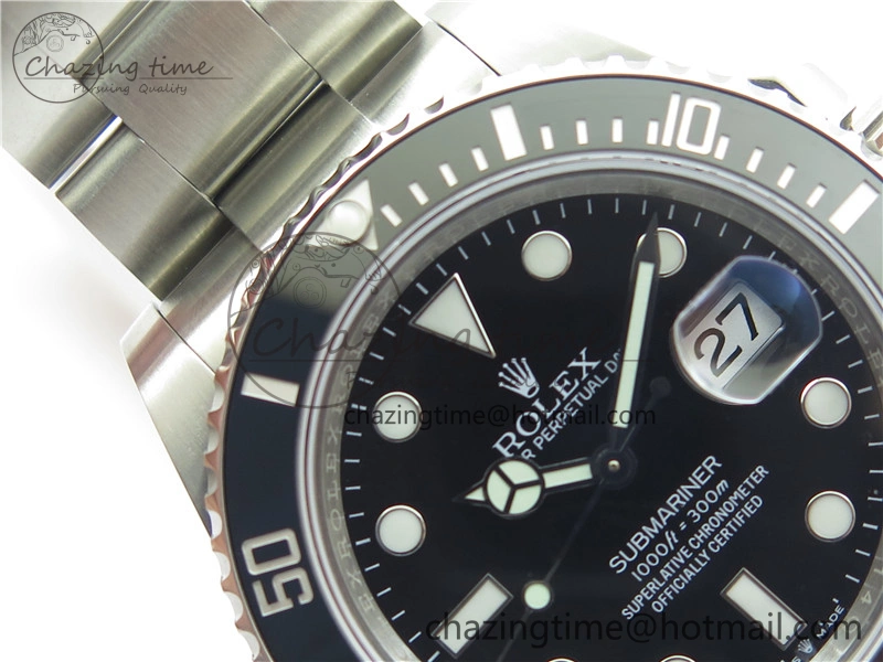 Submariner 41mm 126610 LN Black Ceramic 904L Steel VVSF 1:1 Best Edition A3235