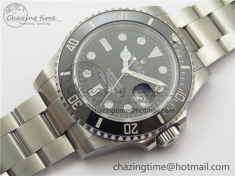 Submariner 41mm 126610 LN Black Ceramic 904L Steel VVSF 1:1 Best Edition A3235
