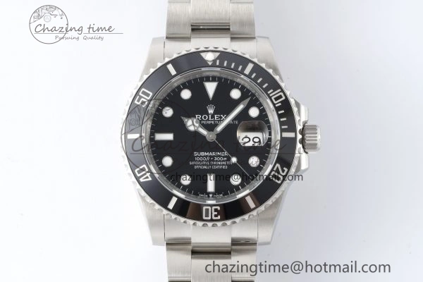 Submariner 41mm 126610 LN Black Ceramic 904L Steel ZF 1:1 Best Edition VR3235