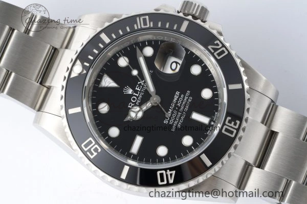 Submariner 41mm 126610 LN Black Ceramic 904L Steel ZF 1:1 Best Edition VR3235