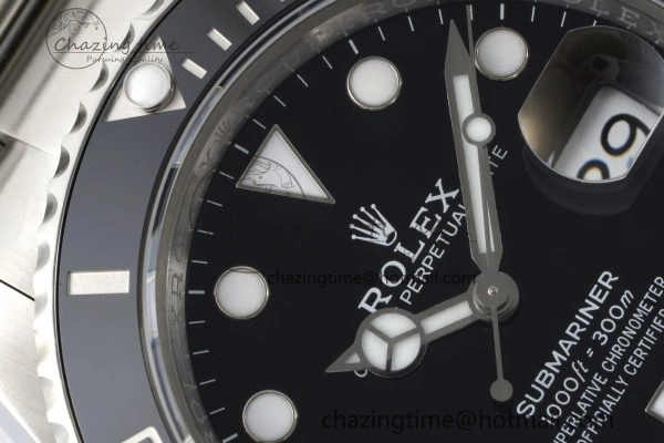 Submariner 41mm 126610 LN Black Ceramic 904L Steel ZF 1:1 Best Edition VR3235