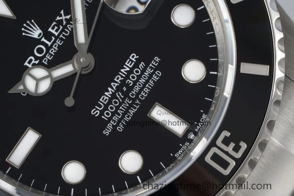 Submariner 41mm 126610 LN Black Ceramic 904L Steel ZF 1:1 Best Edition VR3235