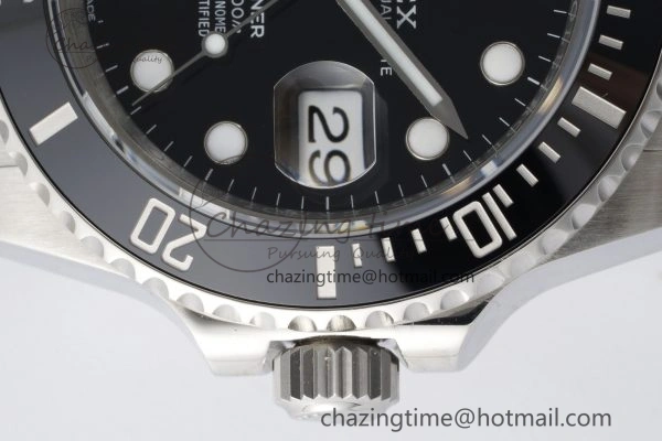 Submariner 41mm 126610 LN Black Ceramic 904L Steel ZF 1:1 Best Edition VR3235