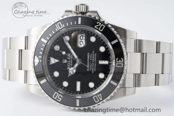 Submariner 41mm 126610 LN Black Ceramic 904L Steel ZF 1:1 Best Edition VR3235