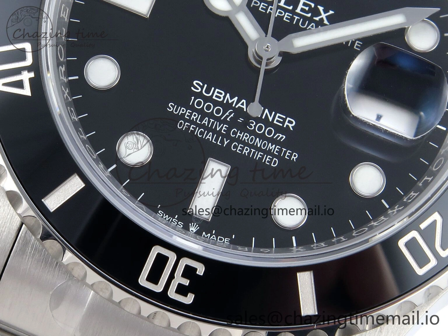 Submariner 41mm 126610 LN SS ARF 1:1 Best Edition Steel Black Dial 904L SS Oyster Bracelet SH3235