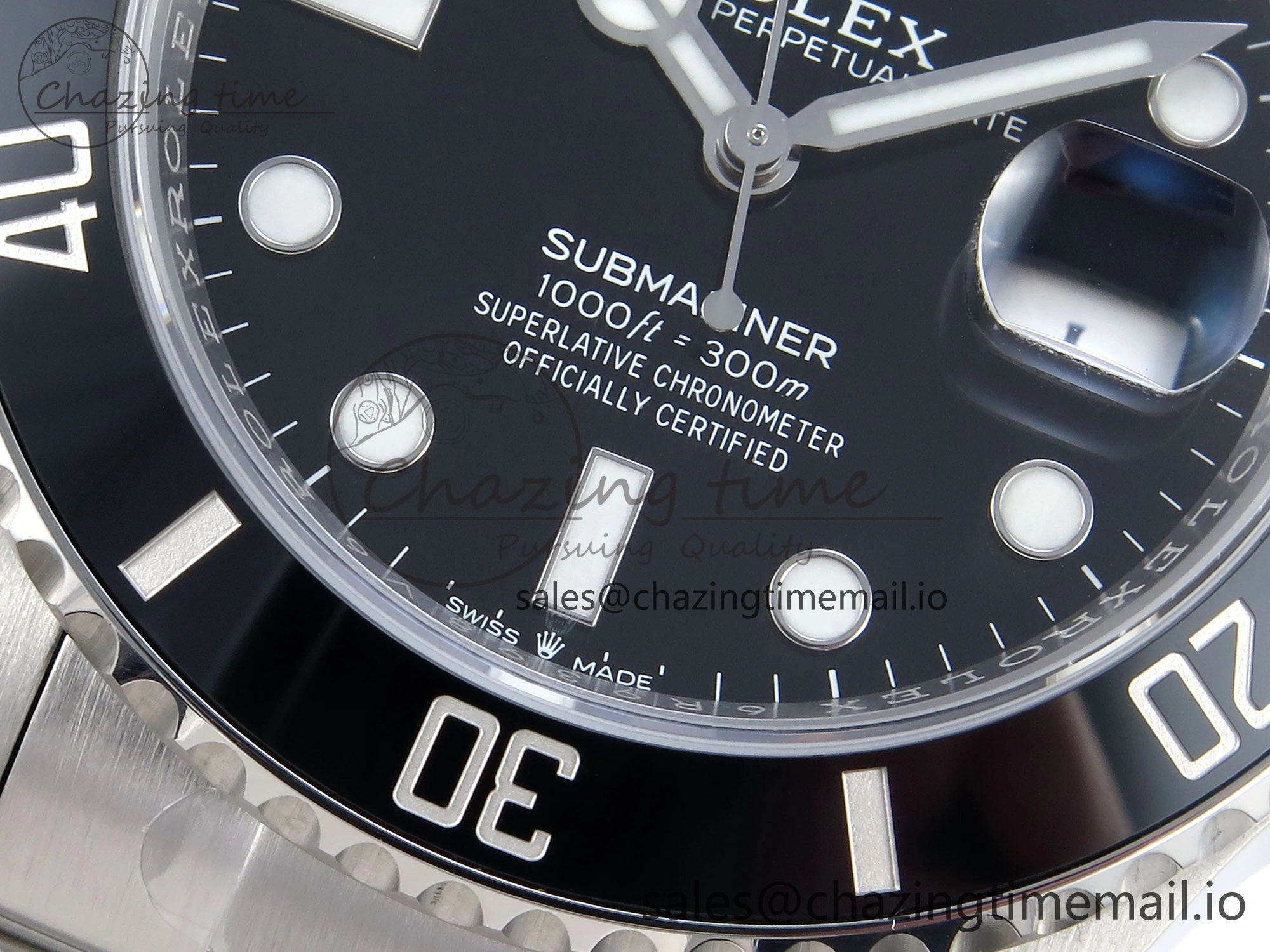 Submariner 41mm 126610 LN SS ARF 1:1 Best Edition Steel Black Dial 904L SS Oyster Bracelet SH3235