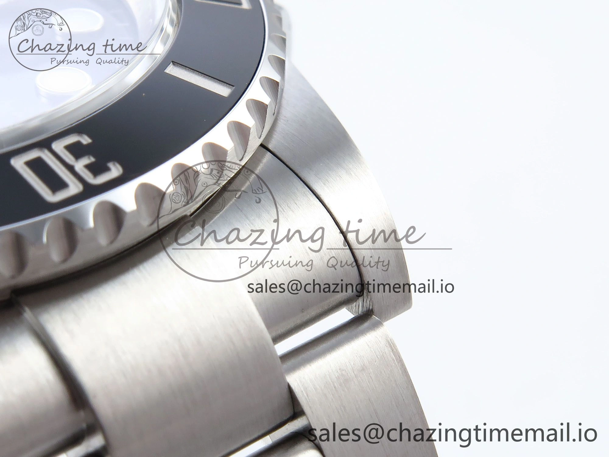 Submariner 41mm 126610 LN TWSF SS Black Ceramic Black Dial on SS Bracelet SH3235