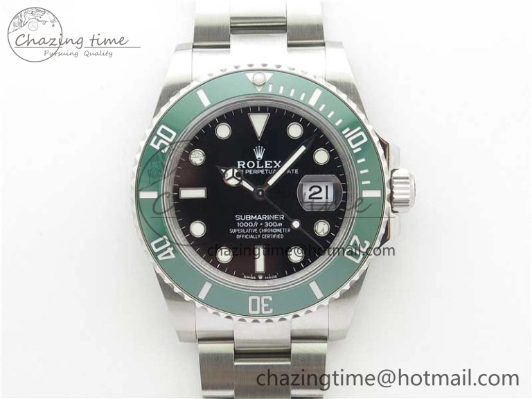 Submariner 41mm 126610 LV BP Maker Black Dial on SS Bracelet A2813