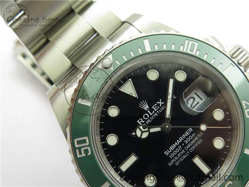 Submariner 41mm 126610 LV BP Maker Black Dial on SS Bracelet A2813