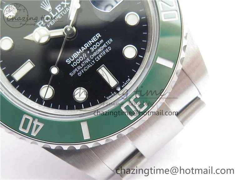 Submariner 41mm 126610 LV BP Maker Black Dial on SS Bracelet A2813