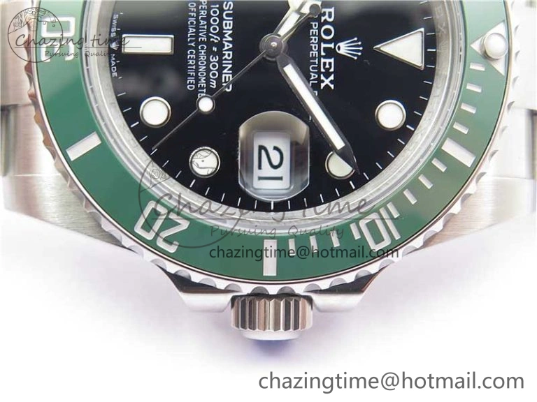 Submariner 41mm 126610 LV BP Maker Black Dial on SS Bracelet A2813