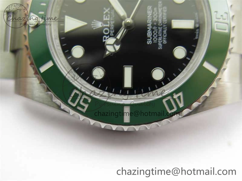 Submariner 41mm 126610 LV Cermit 904L Steel MIF 1:1 Best Edition VR3235
