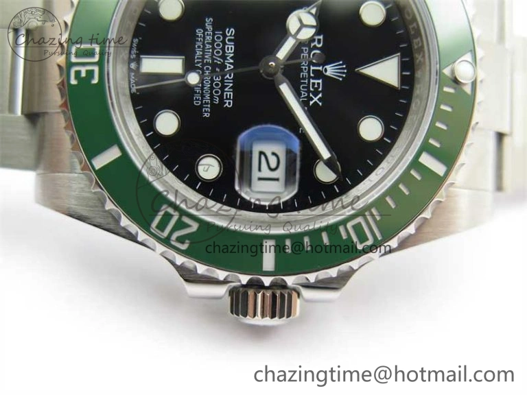 Submariner 41mm 126610 LV Cermit 904L Steel MIF 1:1 Best Edition VR3235