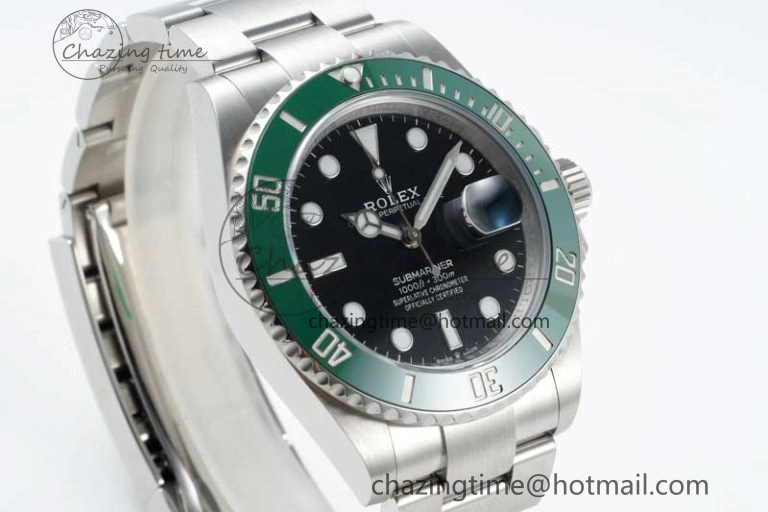 Submariner 41mm 126610 LV Green Ceramic 904L Steel NTF 1:1 Best Edition VR3235