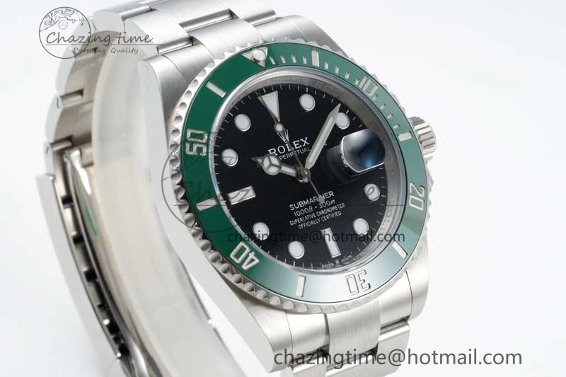 Submariner 41mm 126610 LV Green Ceramic 904L Steel NTF 1:1 Best Edition VR3235