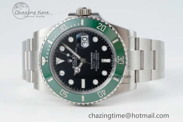 Submariner 41mm 126610 LV Green Ceramic 904L Steel NTF 1:1 Best Edition VR3235