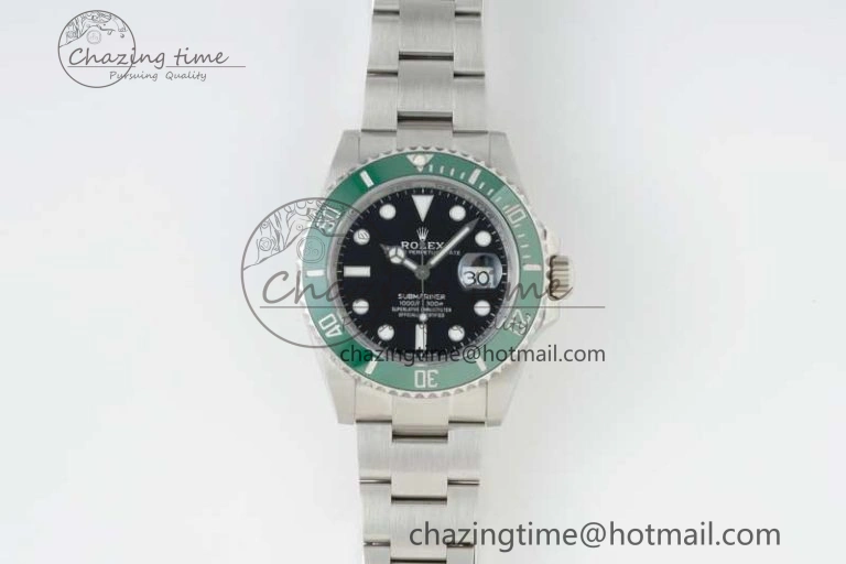 Submariner 41mm 126610 LV Green Ceramic 904L Steel NTF 1:1 Best Edition VR3235