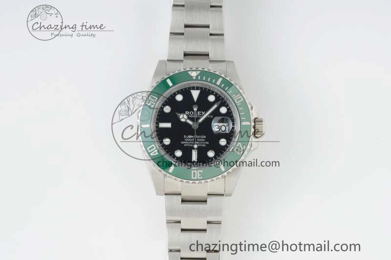 Submariner 41mm 126610 LV Green Ceramic 904L Steel NTF 1:1 Best Edition VR3235