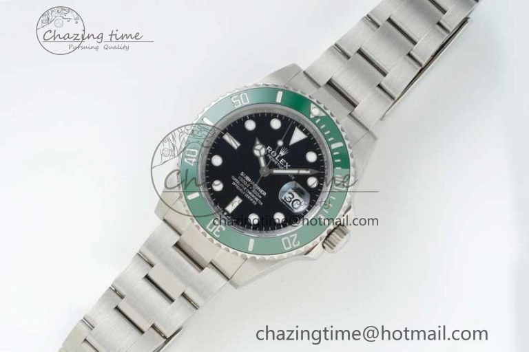 Submariner 41mm 126610 LV Green Ceramic 904L Steel NTF 1:1 Best Edition VR3235