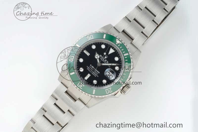 Submariner 41mm 126610 LV Green Ceramic 904L Steel NTF 1:1 Best Edition VR3235
